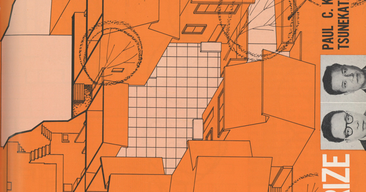 A Residential Group for Six Households (1968) | Shinkenchiku